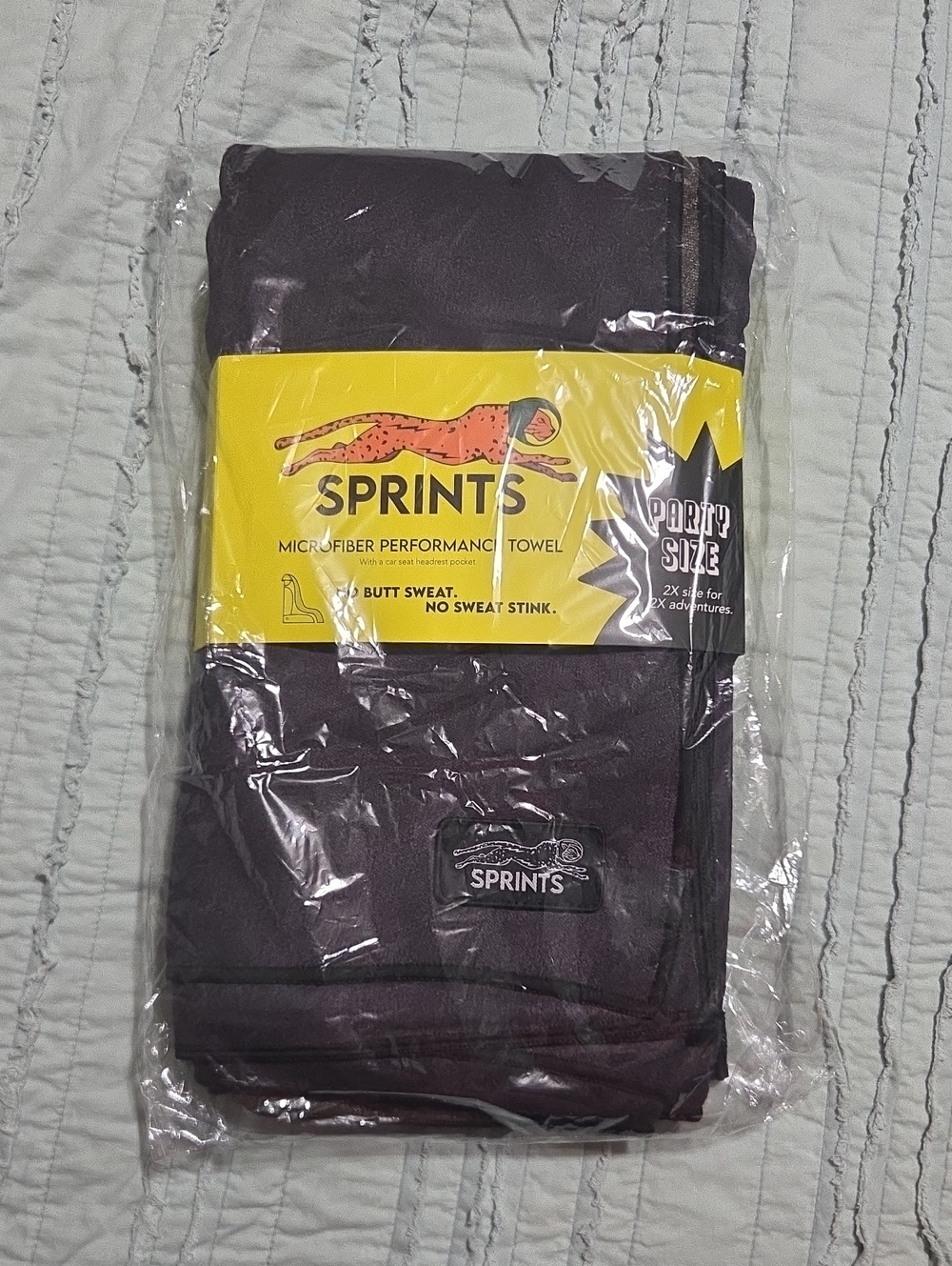 Sprints Microfiber Performance Towel For Car Backseats